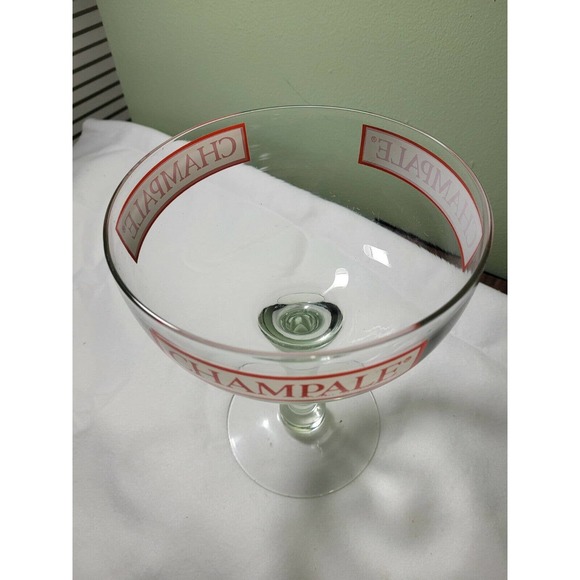 Champale Large Oversized Advertising Champagne Glass Promo - Picture 2 of 4